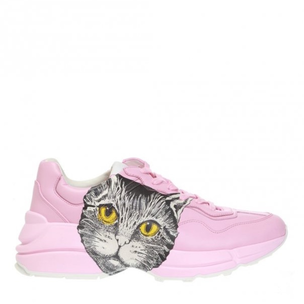 SOLD GUCCI Rhyton Cat Sneaker 40.5